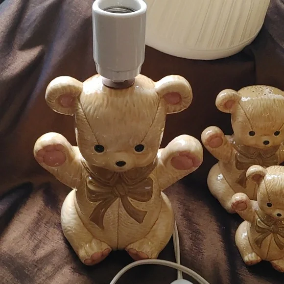 Vintage Infant Light And Powder Set - Picture 2 of 13